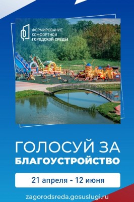 Голосуй за благоустройство