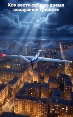 Как вести себя во время воздушной тревоги