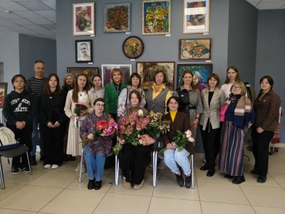Открытие выставки коллег из Детской художественной школы города Владимира 